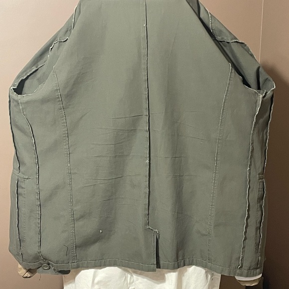 Safari Jacket forest green canvas/duck cloth XL/47R/57EU - Picture 9 of 14